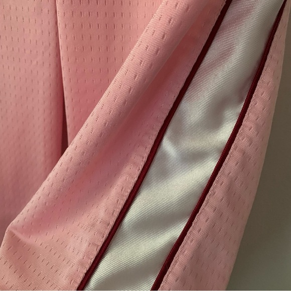 Nike Pastel Pink Embroidered Basketball Shorts Medium - Picture 4 of 5